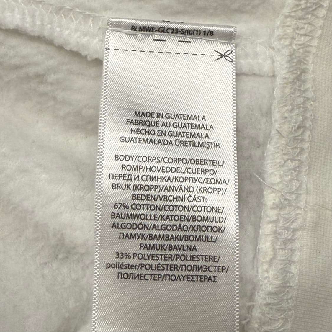 폴로 랄프로렌 테디베어 화이트 맨투맨 상품이미지6