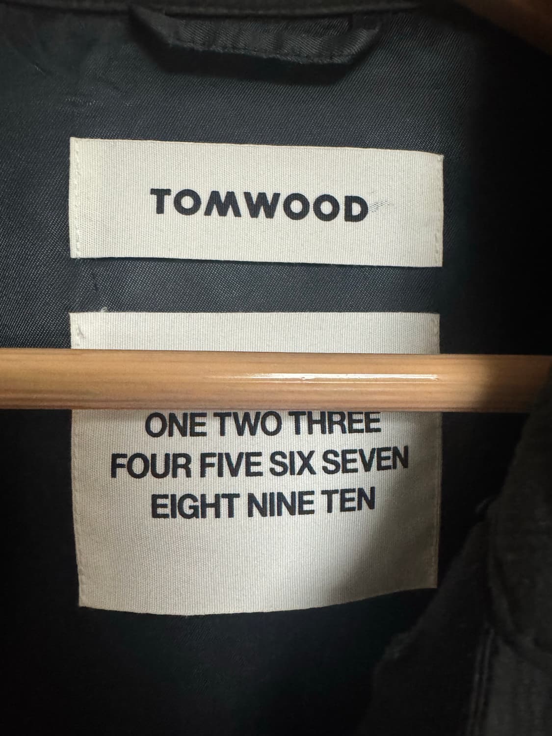 톰 우드 패디드 셔츠 자켓 상품이미지5