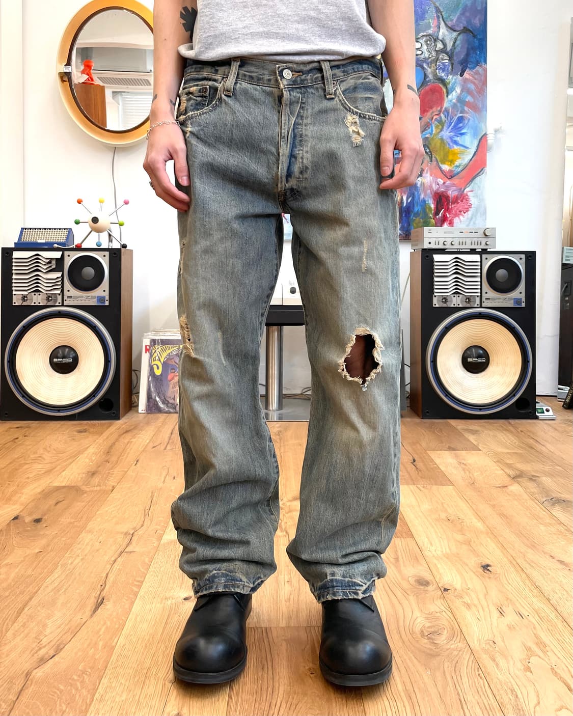 [34] 리바이스 501 데님 팬츠 상품이미지1