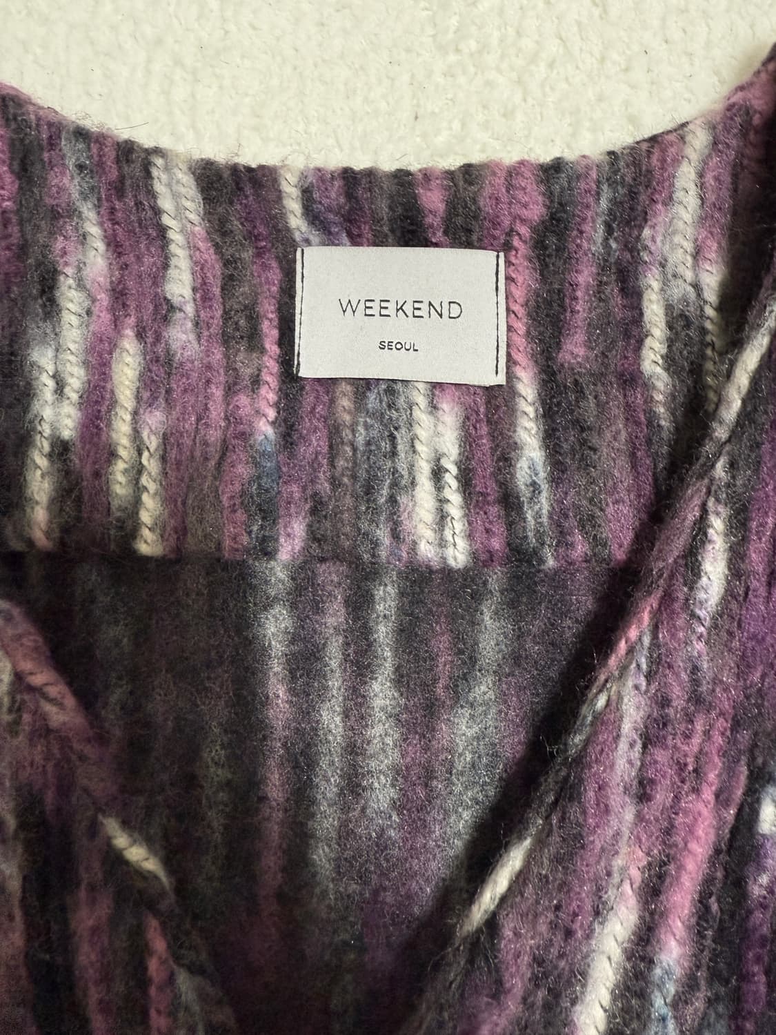 WEEKEND 스트라이프 가디건 상품이미지4