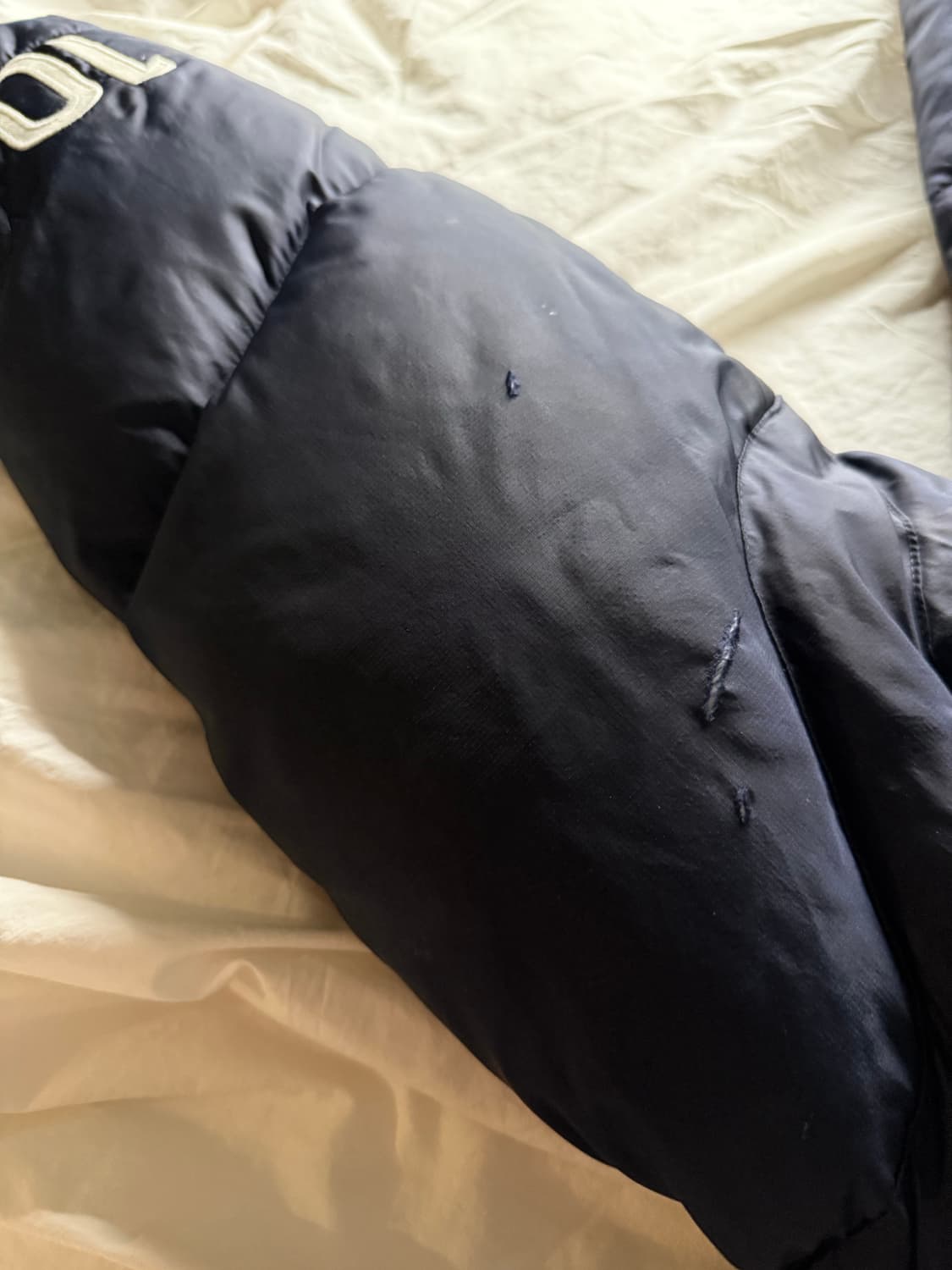 폴로 빅포니 성조기 패딩 L 상품이미지5