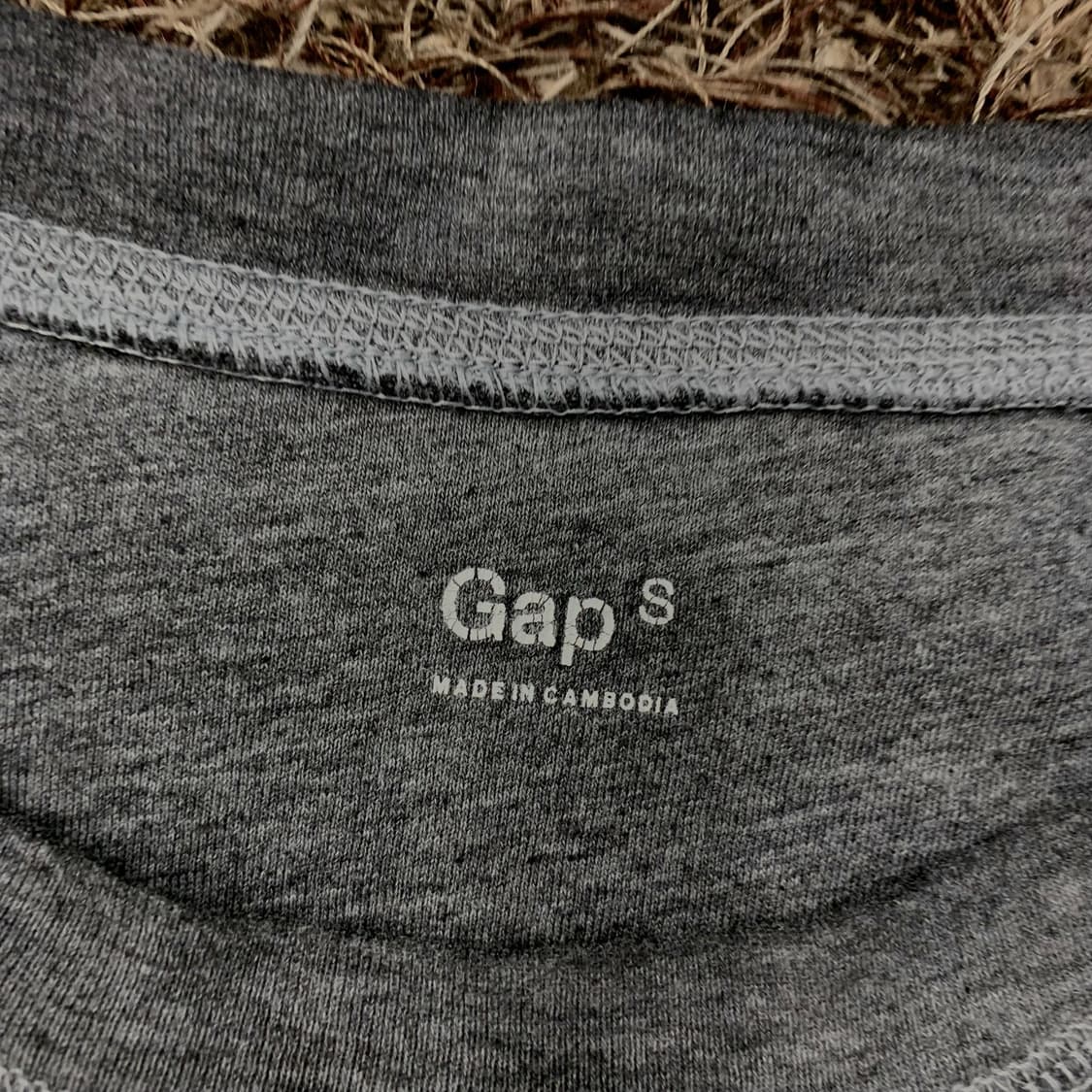 S GAP 갭 스트라이프 와플 긴팔 티셔츠 롱슬리브 상품이미지4