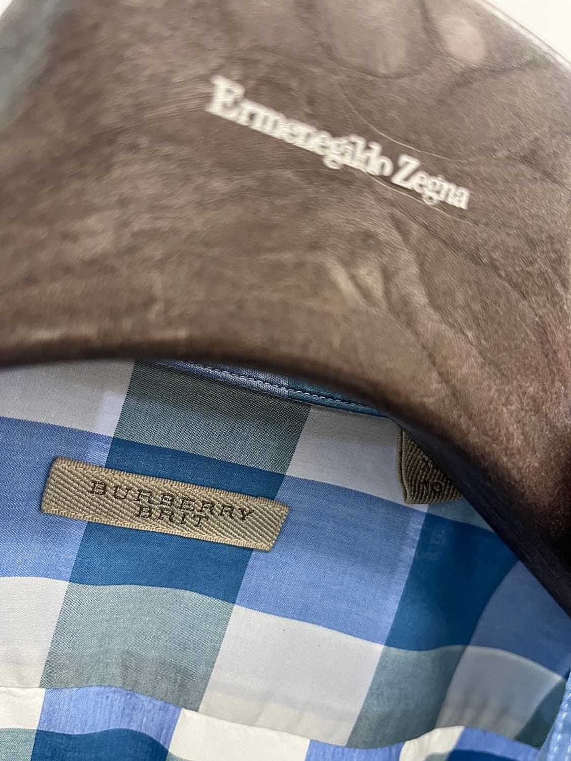 105) 버버리 라이트블루 셔츠  상품이미지2