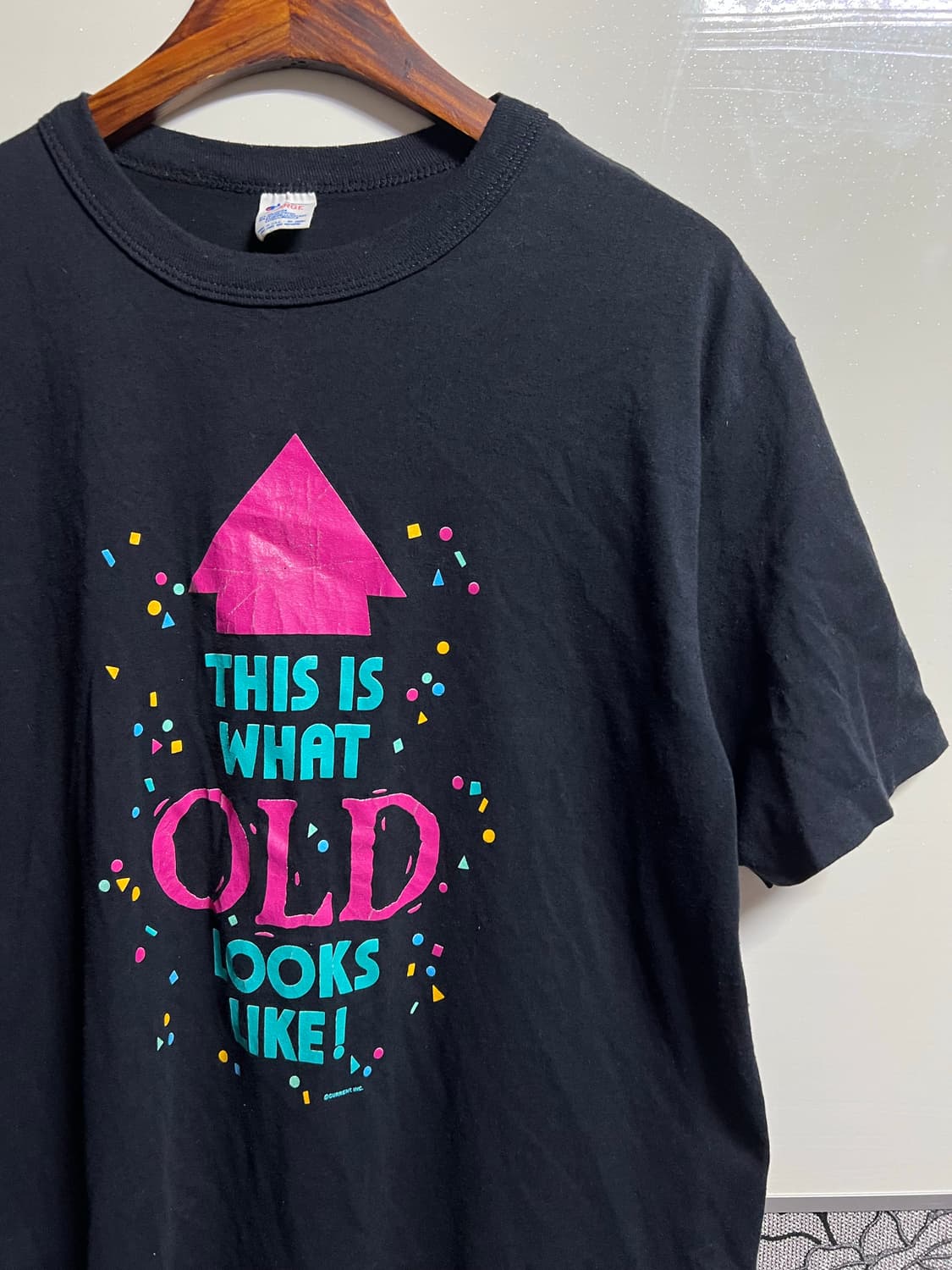 빈티지 80s 챔피온 프린팅 티셔츠 상품이미지2