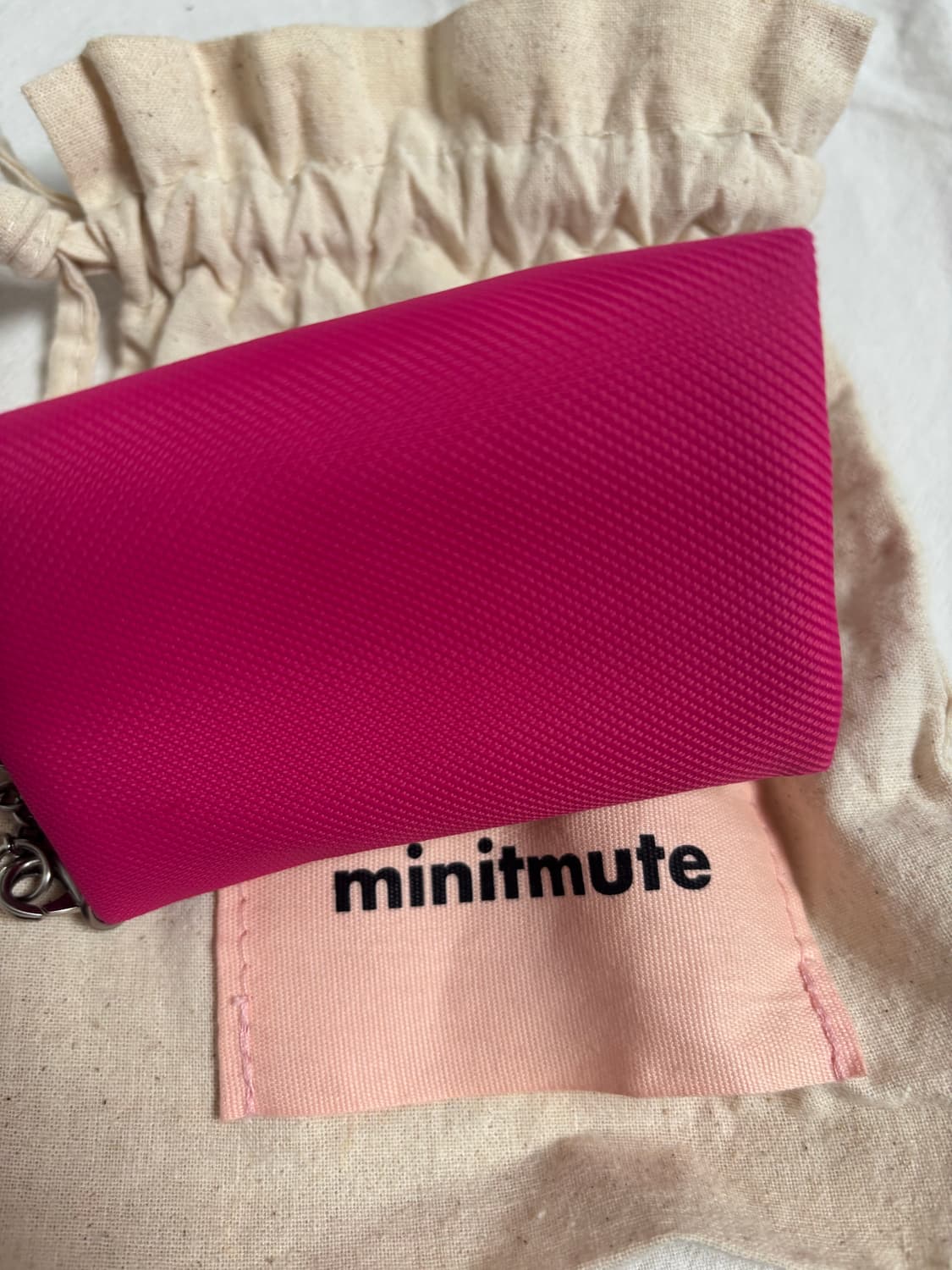미닛뮤트 클로파우치 키링 토니핑크 (새상품) 상품이미지3