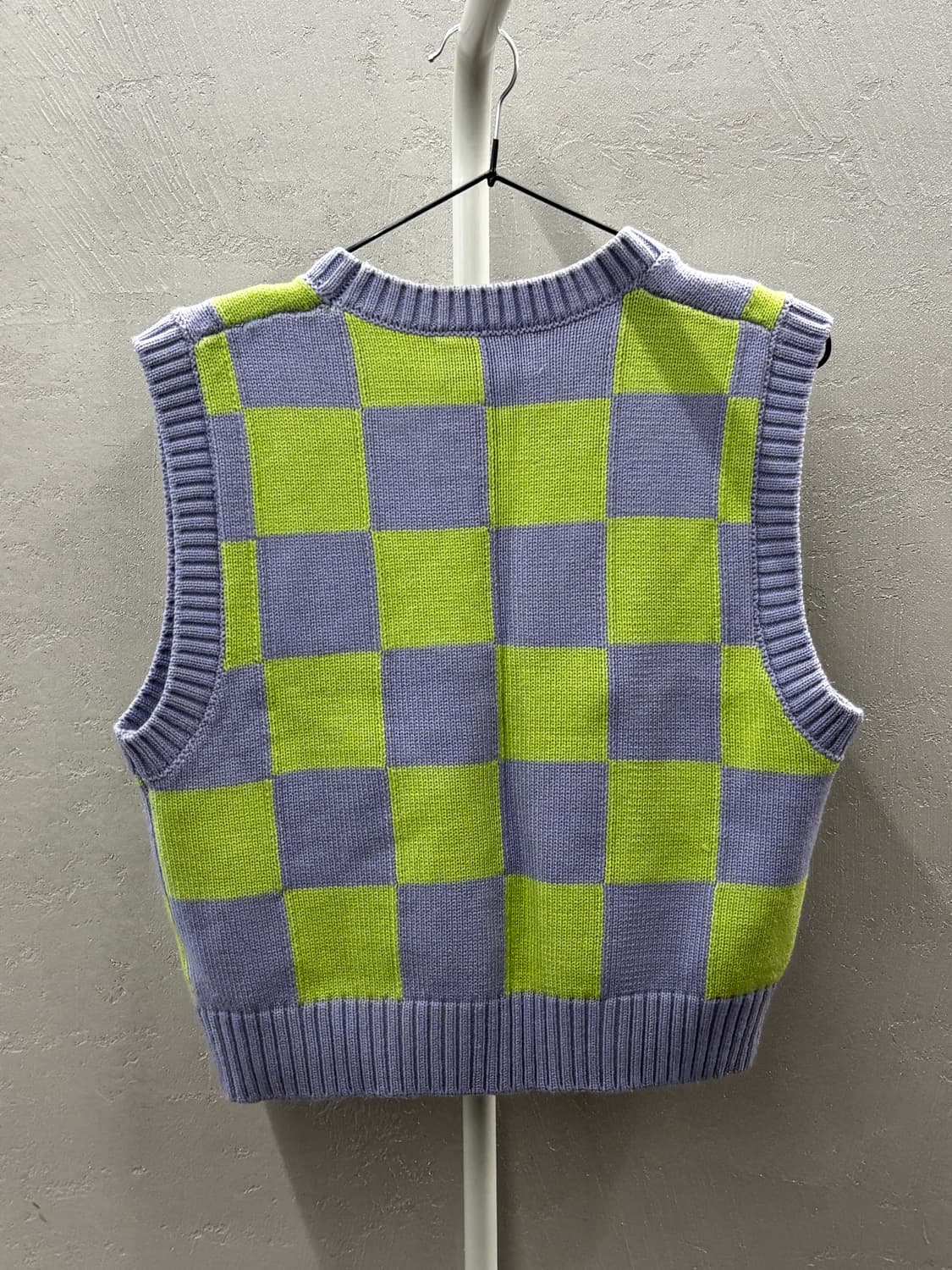 로라로라 체크 니트 조끼 FREE 상품이미지6