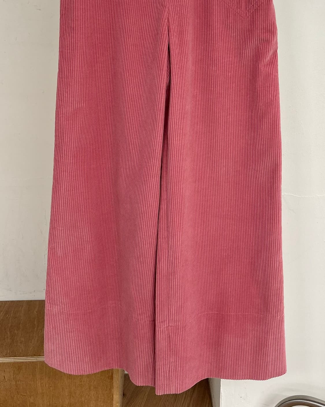 끌로에 핑크 코듀로이 와이드 팬츠  상품이미지3