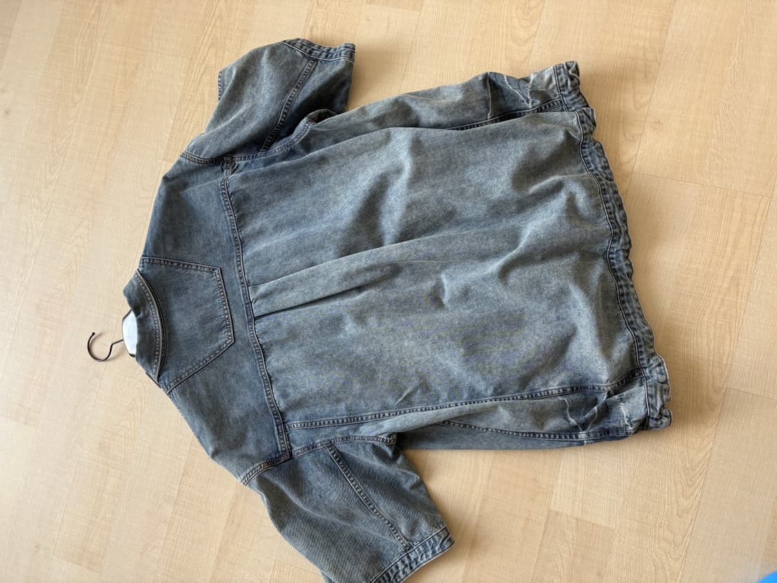 준지 반팔 데님셔츠 새상품 48 상품이미지5