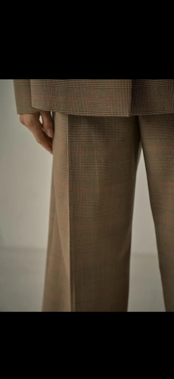 파사드패턴 타임리스 울 팬츠_vintage check 상품이미지4