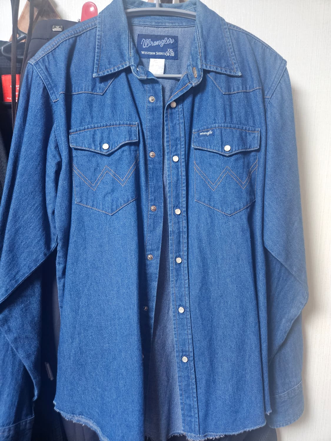 Wrangler 빈티지 청자켓 (95~100) 상품이미지1