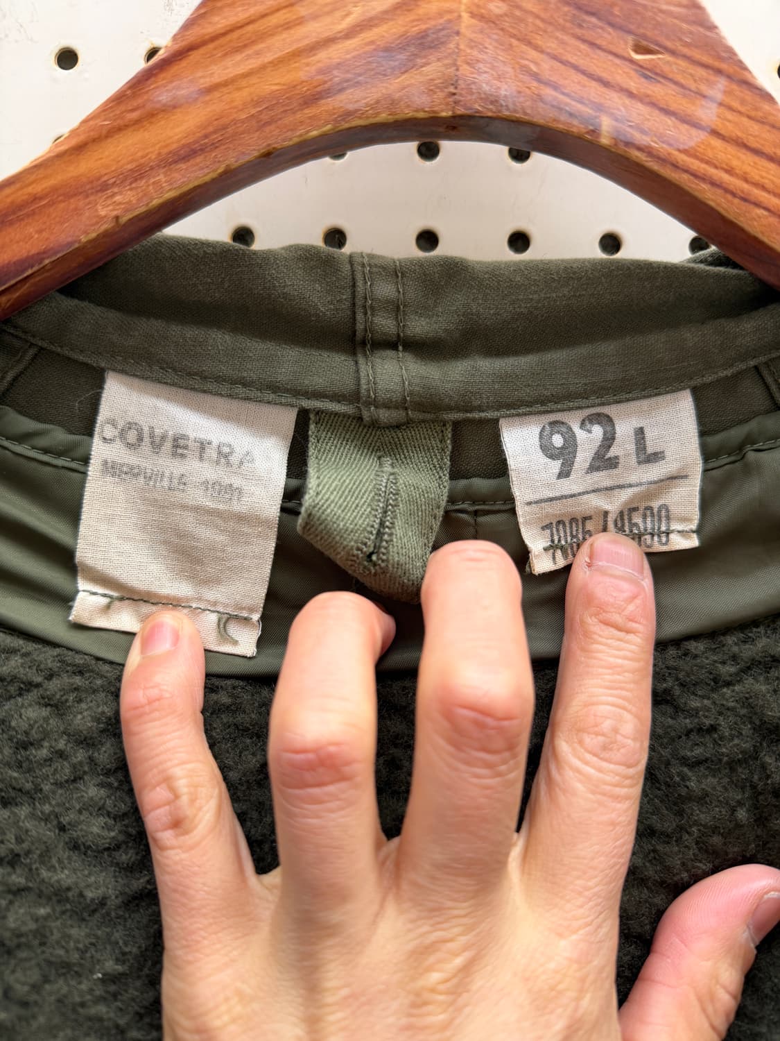 1980s ORIGINAL FRENCH ARMY M64 오리지널 개파카 상품이미지4