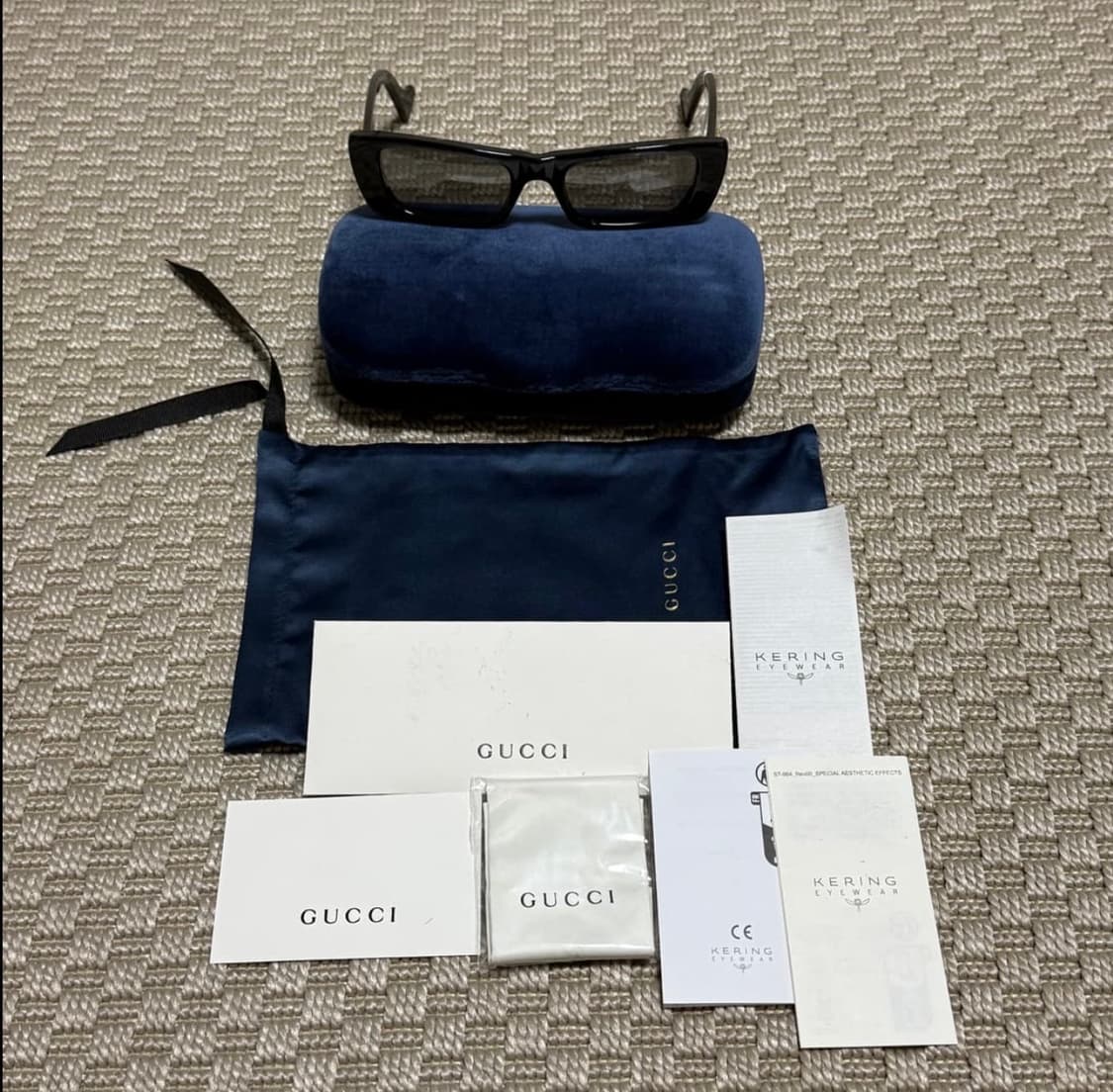 OS) Gucci 구찌 플랫 스퀘어 선글라스 상품이미지7