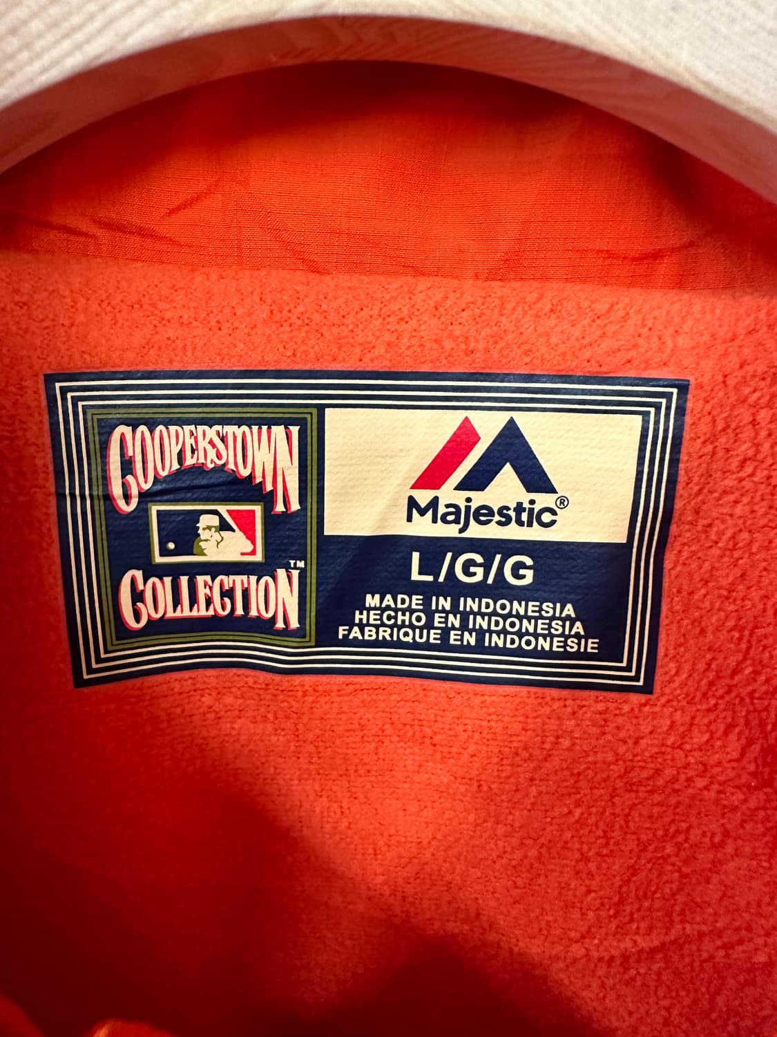 마제스틱) 기모 바람막이 자켓 야구점퍼 L 상품이미지4