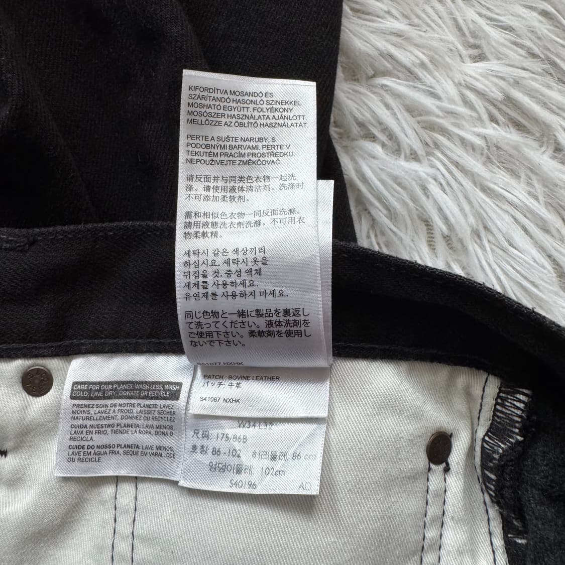 LEVIS 일본빈티지 청바지 리바이스데님 리바이스청바지 511 흑청바지 상품이미지9