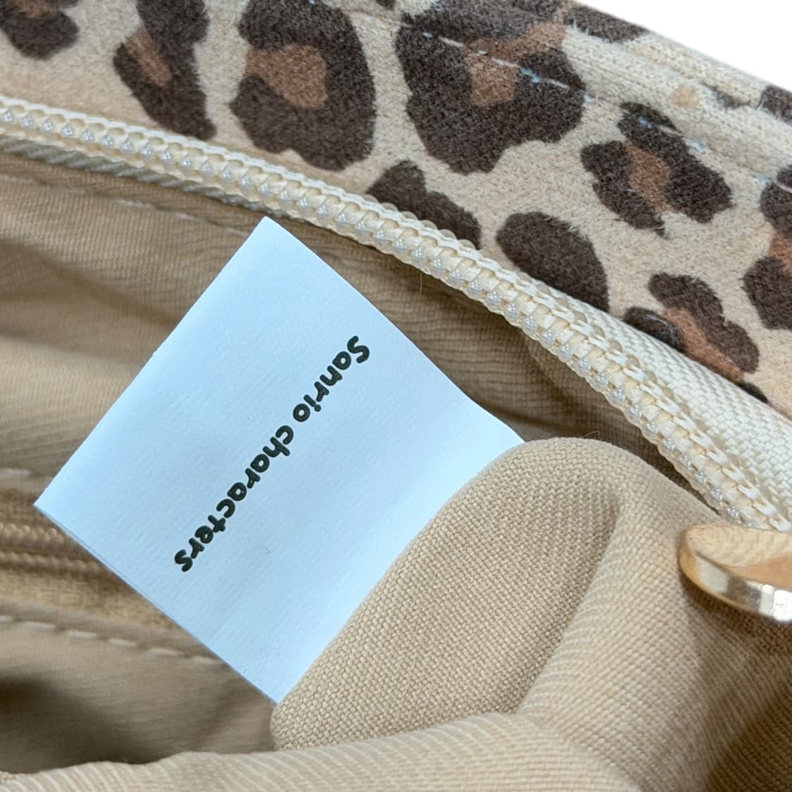 헬로키티 레오파드 호피 무늬 숄더백 가방 상품이미지5