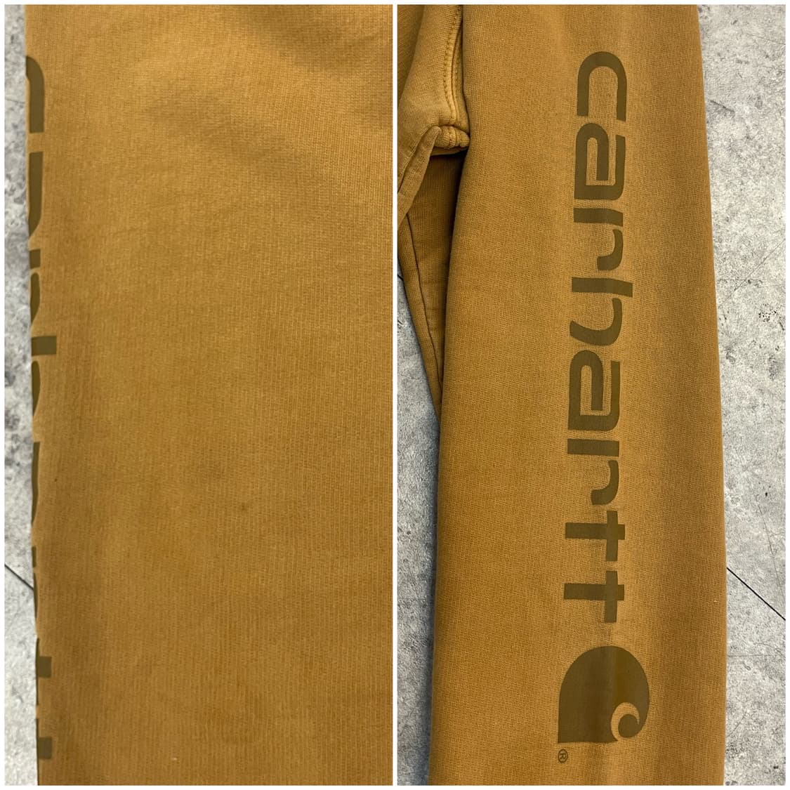 칼하트 릴렉스핏 후드티 카멜 L #csz3757 칼하트 릴렉스핏 후드티  상품이미지10