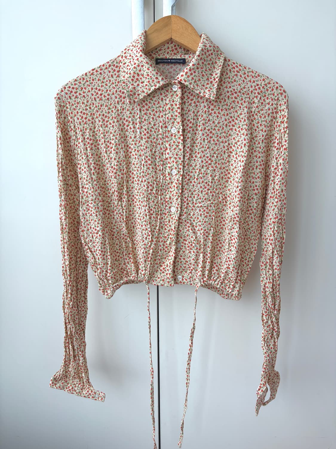 브랜디멜빌 잔꽃 셔츠 블라우스 상품이미지4