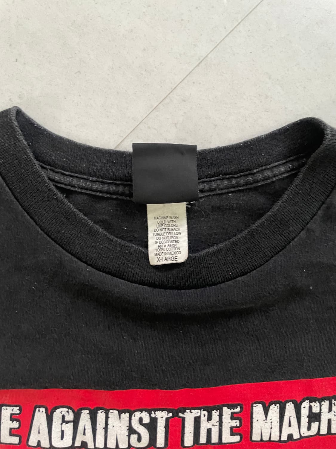 [XL] 90s rage against the machine 티셔츠 상품이미지3