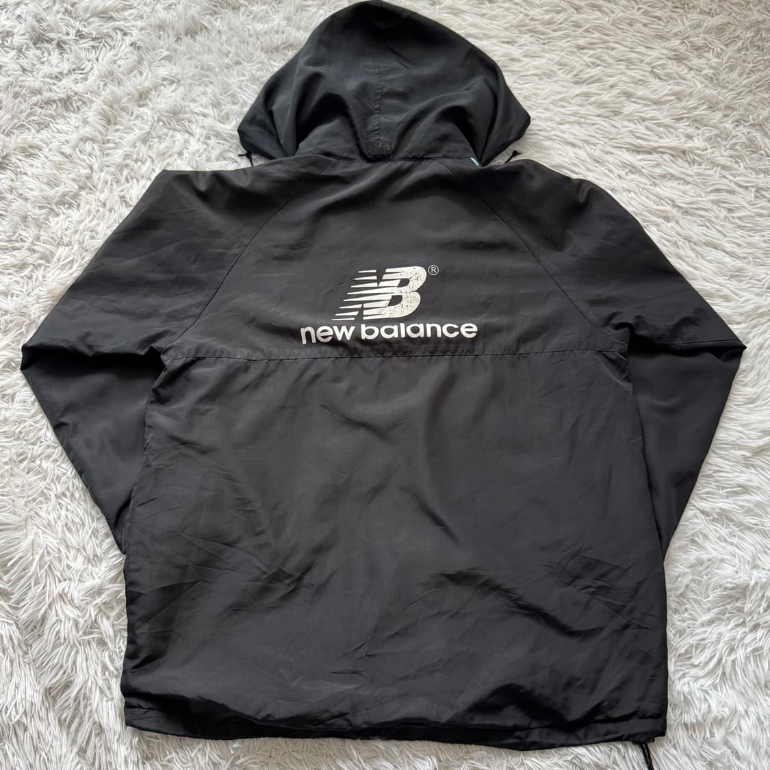 NEW BALANCE 일본빈티지 나일론 바람막이 후드집업 뉴발란스바람막이 상품이미지3