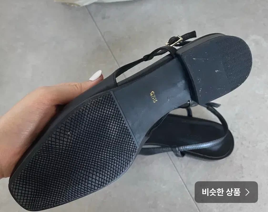 문달 가죽 슬링백 플랫 225 상품이미지2