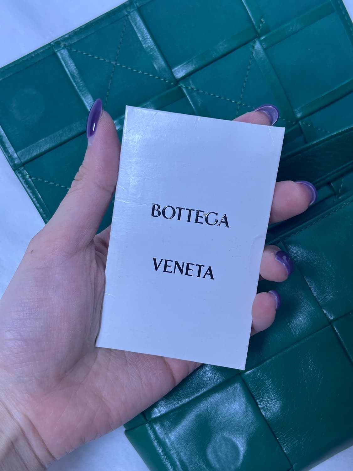 보테가베네타 카세트백 그린 상품이미지6