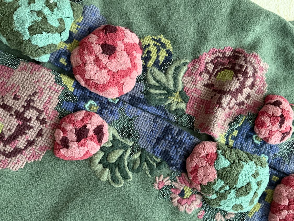 겐조 컬렉션 아플리케 니트 코트 (국내 수입정품) 상품이미지2