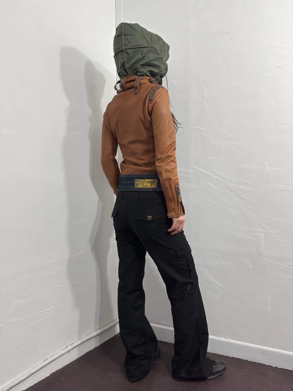 avirex design leather jacket 상품이미지8