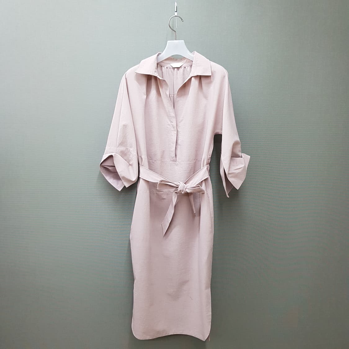 한섬 타임 스트랩 롱 원피스 82-94-160사이즈 상품이미지1