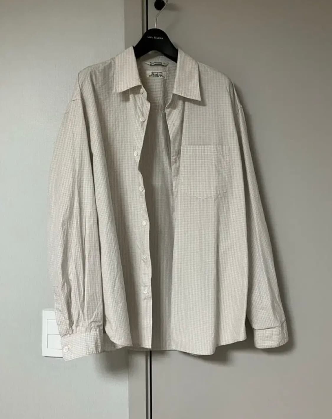 블랭크룸 체크셔츠 1사이즈 상품이미지1