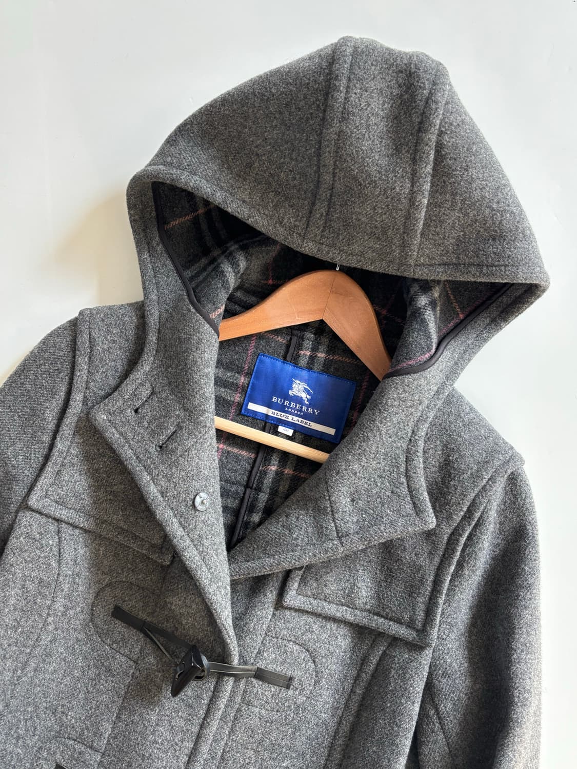 Burberry 버버리 블루라벨 울 더플 코트  상품이미지4