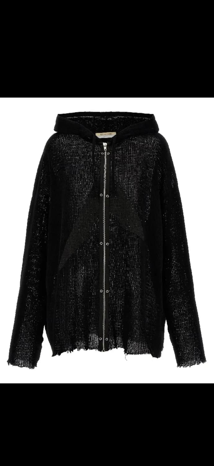 1017ALXY9SM 알릭스 메쉬후드 집업 가디건 XL 상품이미지1