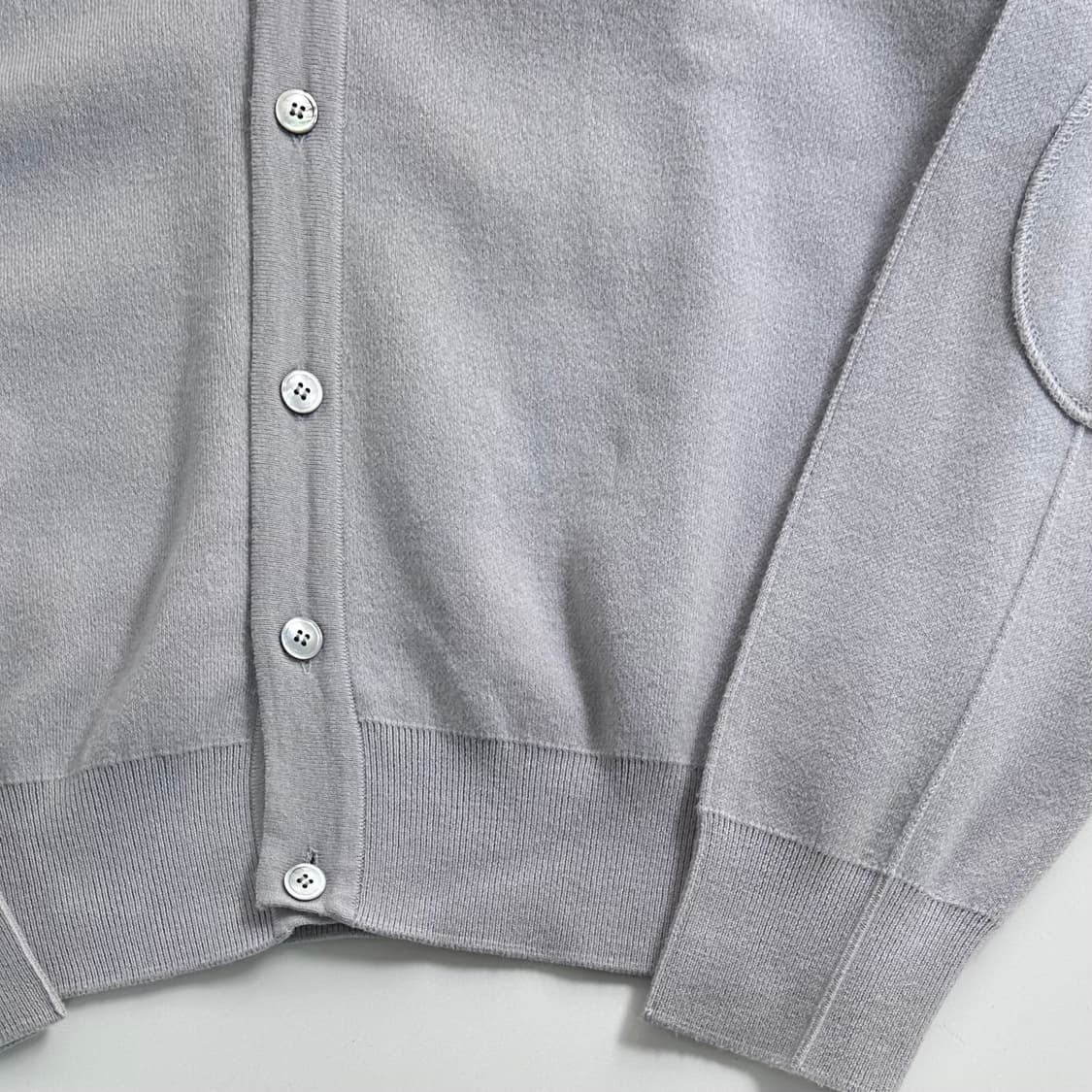 쿠어 엘보디테일 울 가디건 상품이미지4