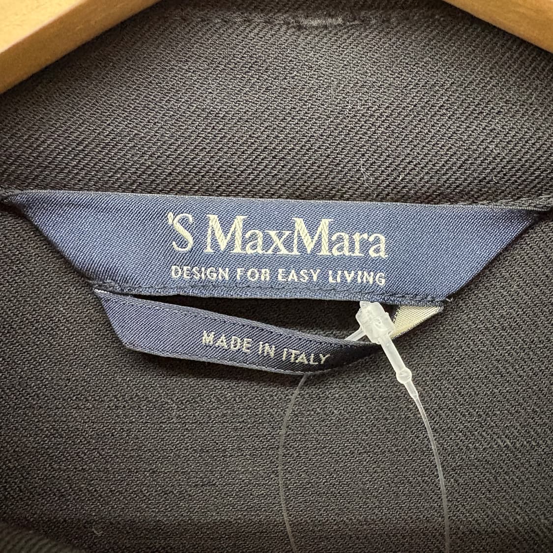 막스마라 블랙 코트 여s 상품이미지4