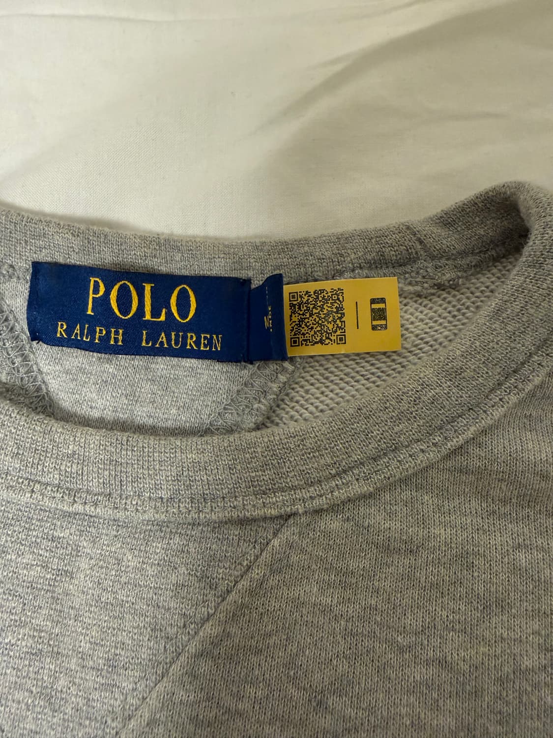 폴로 그레이 맨투맨 상품이미지4