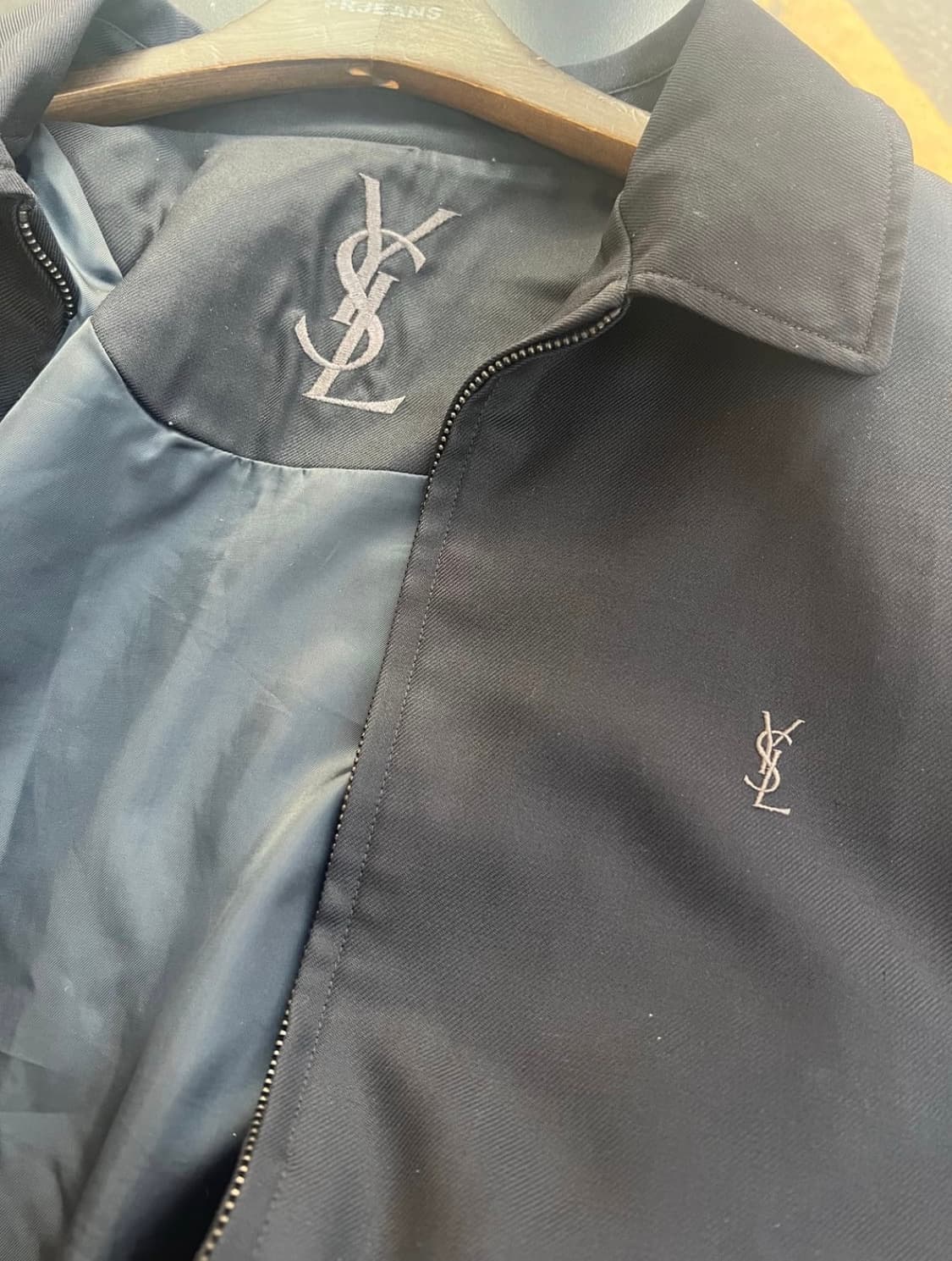 Saint Lauren Dark Navy Blue Jacket 상품이미지1