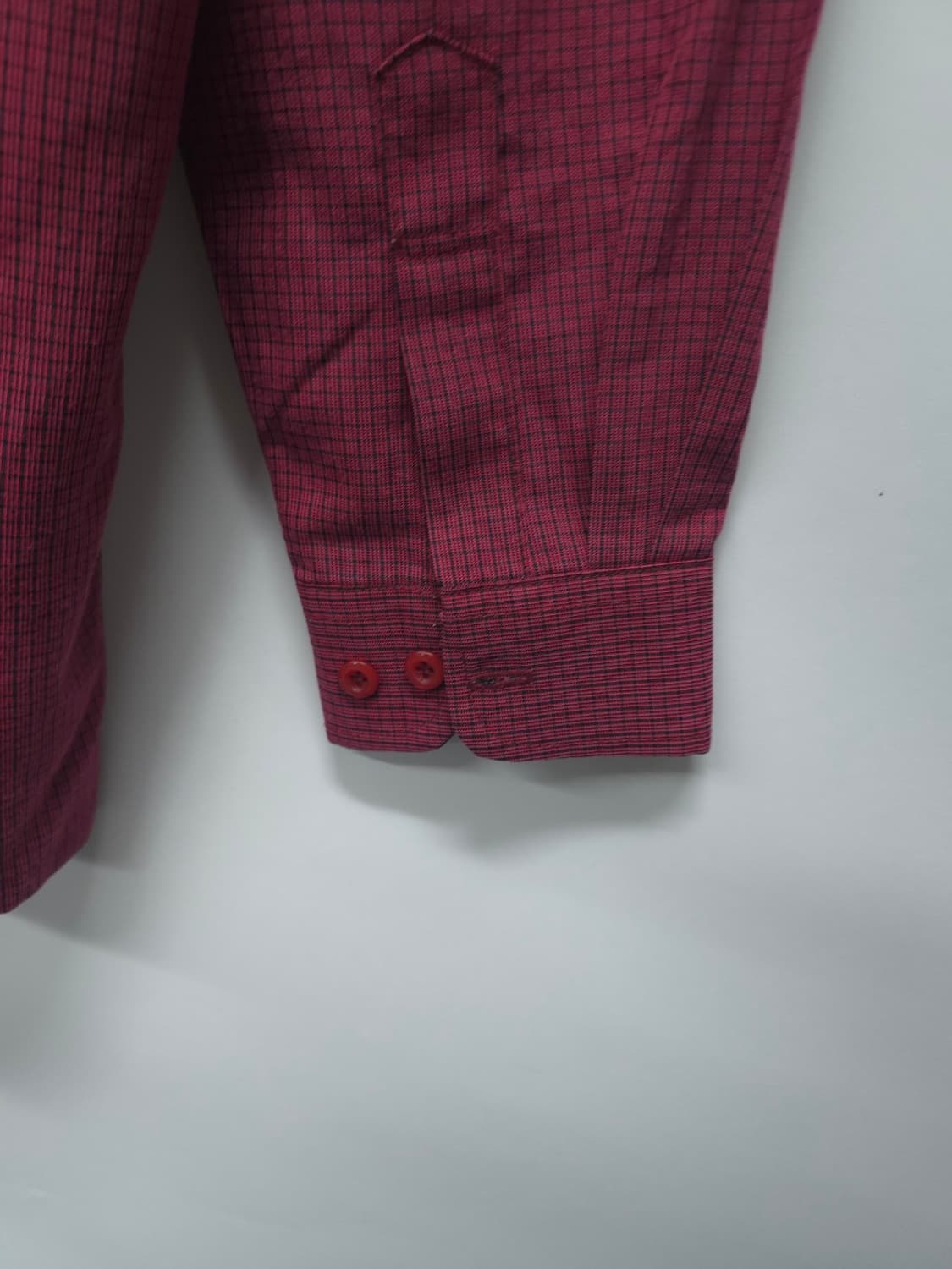 인터메조 레드 잔체크 셔츠 (남성 100) 상품이미지9