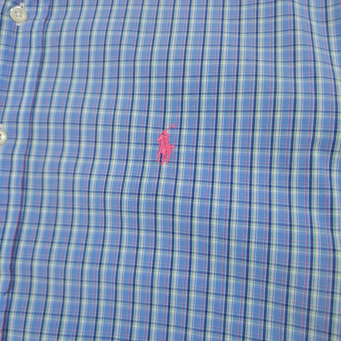 L(100) 폴로 랄프로렌 타탄체크 셔츠 상품이미지3