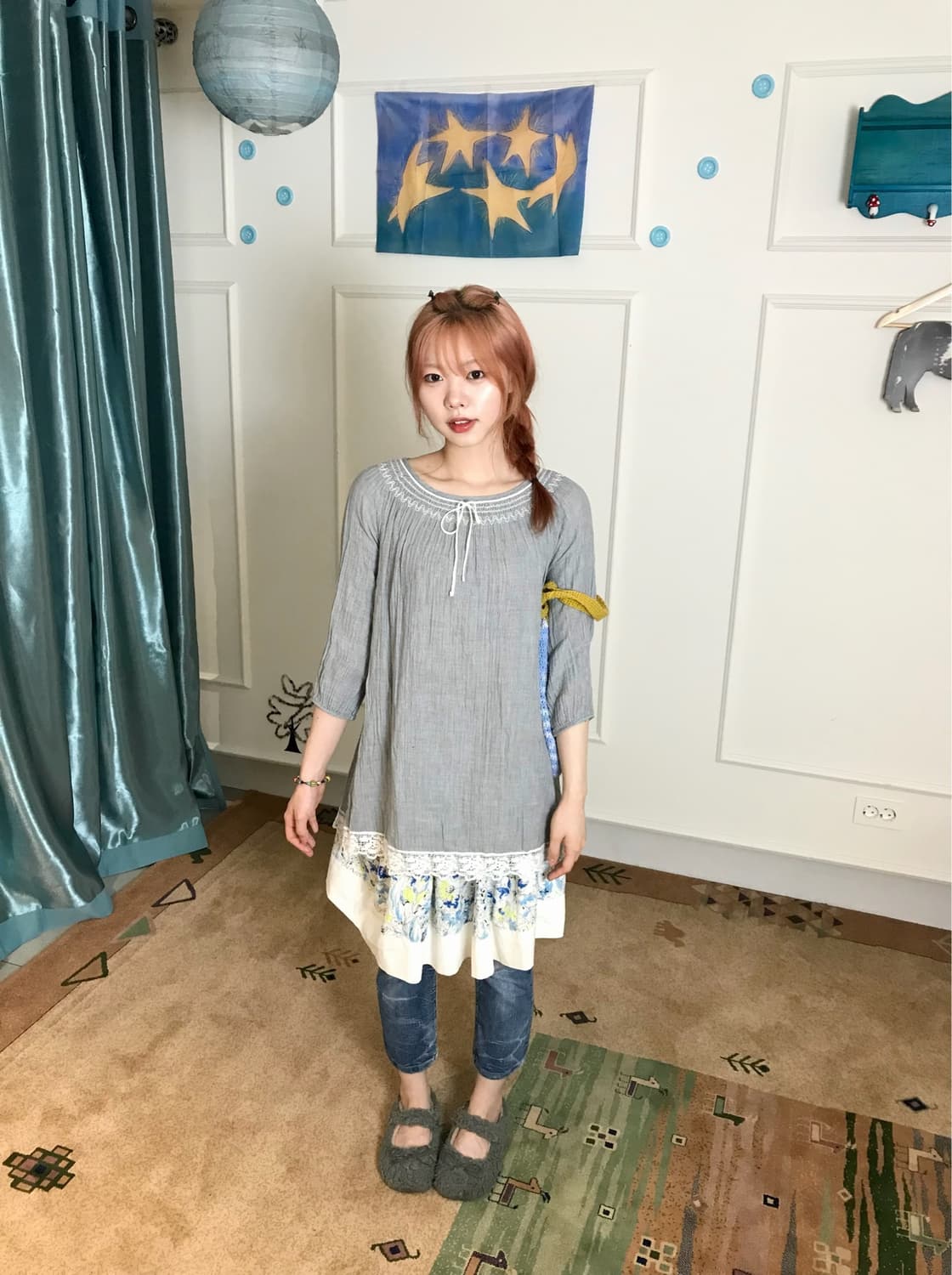 편안하면서도  러블리한 모리걸 무드••🍃🩶 상품이미지4