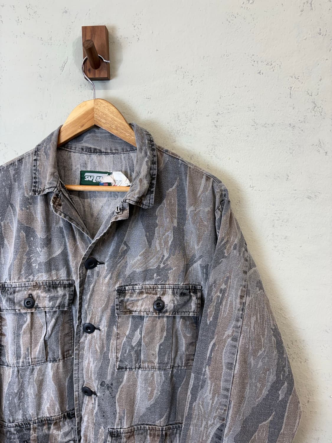 USA Saftbak 카모플라쥬 초어 헌팅 자켓 상품이미지2