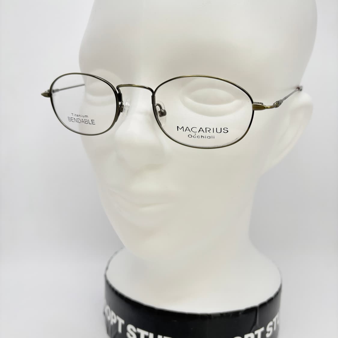 MACARIUS 카키 오벌 메탈테  상품이미지5