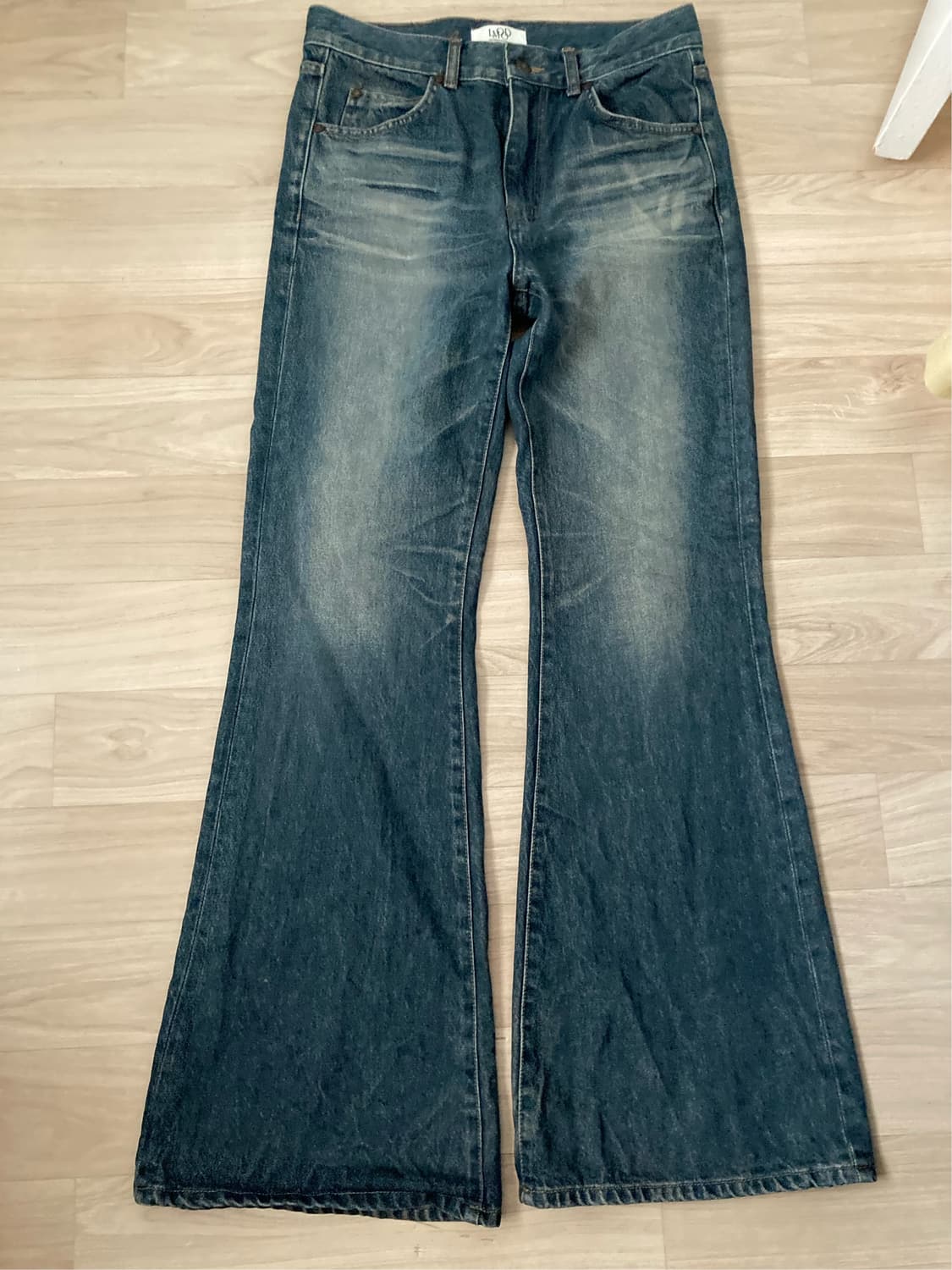 잔느 플레어 데님 프렌치 블루 상품이미지1