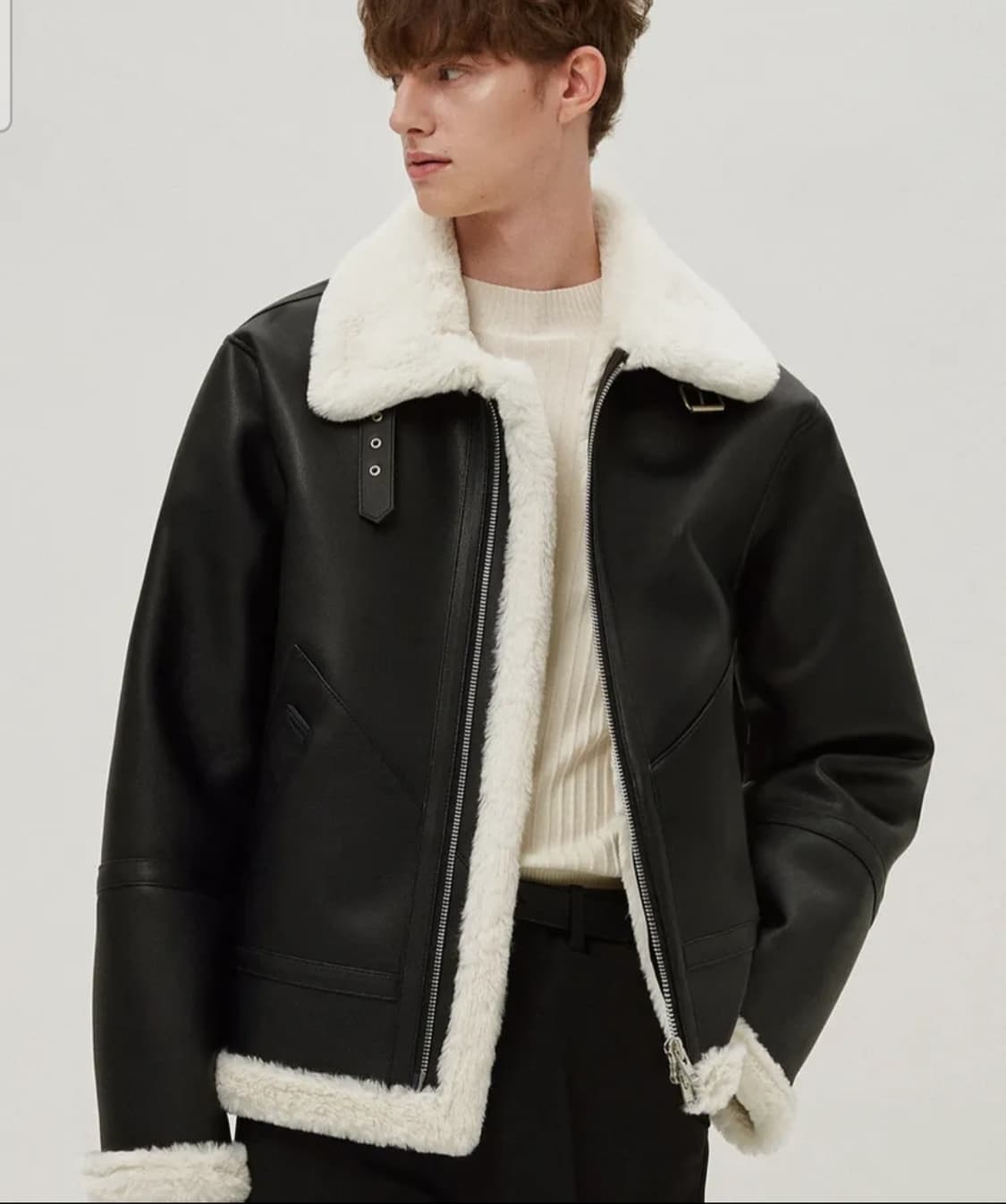 솔리든 무톤 자켓 상품이미지1