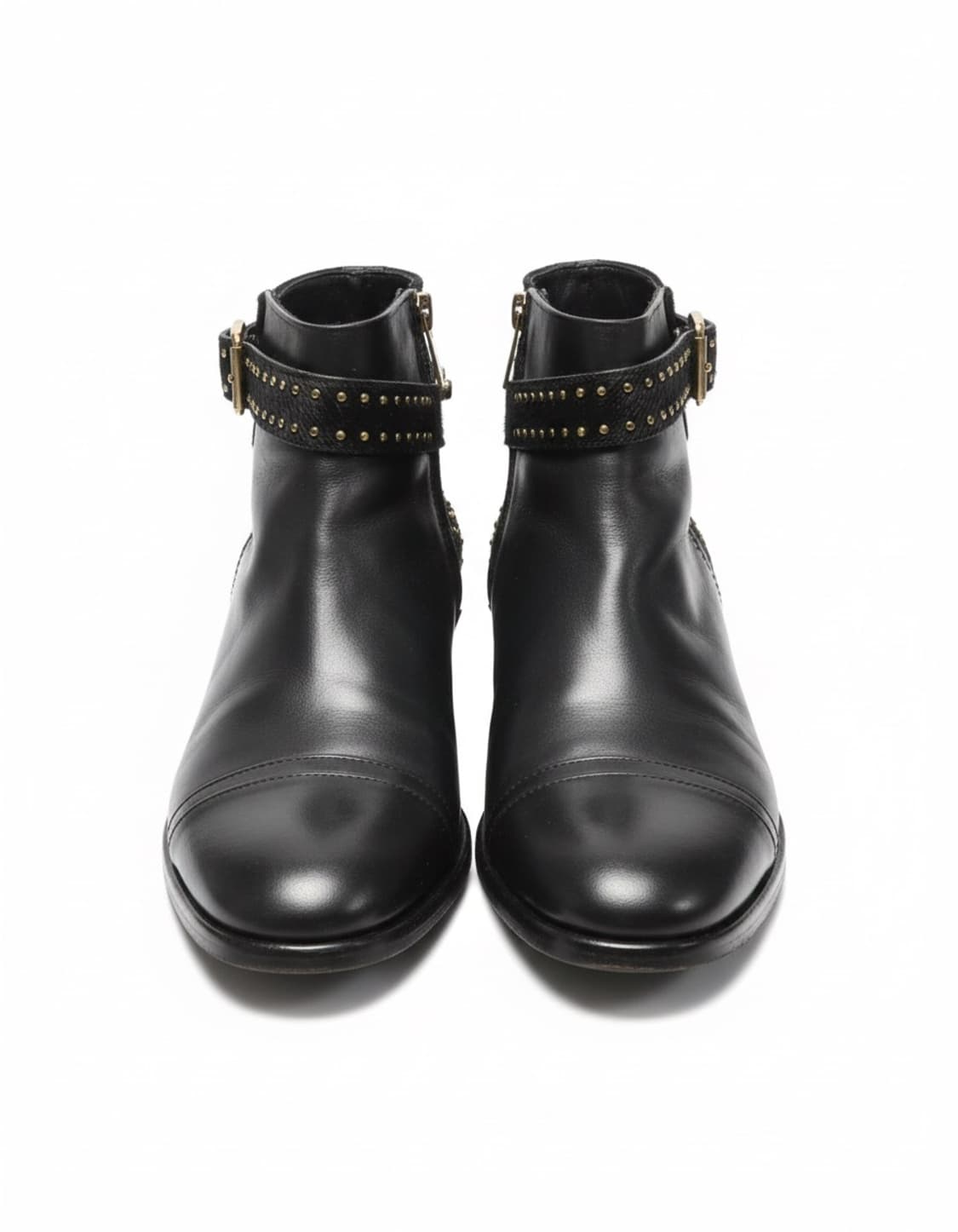 TIME POSTMODERN 블랙 앵클 부츠 상품이미지2