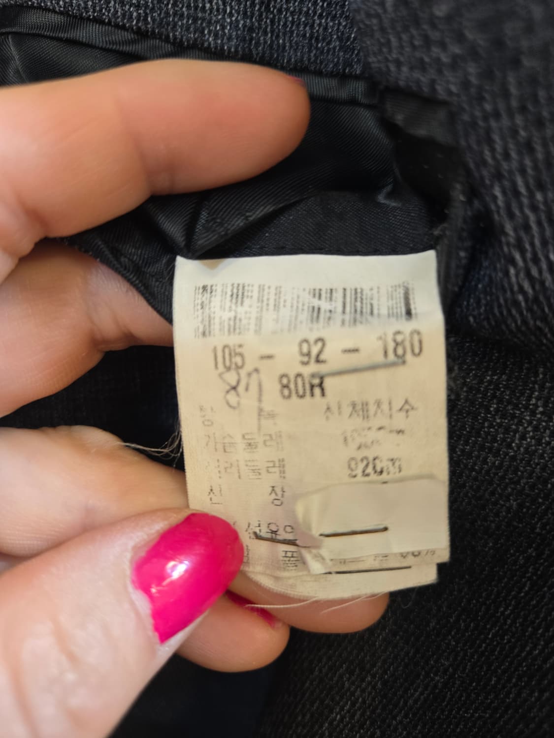 입생로랑 네이비 남성 정장 자켓 상품이미지7