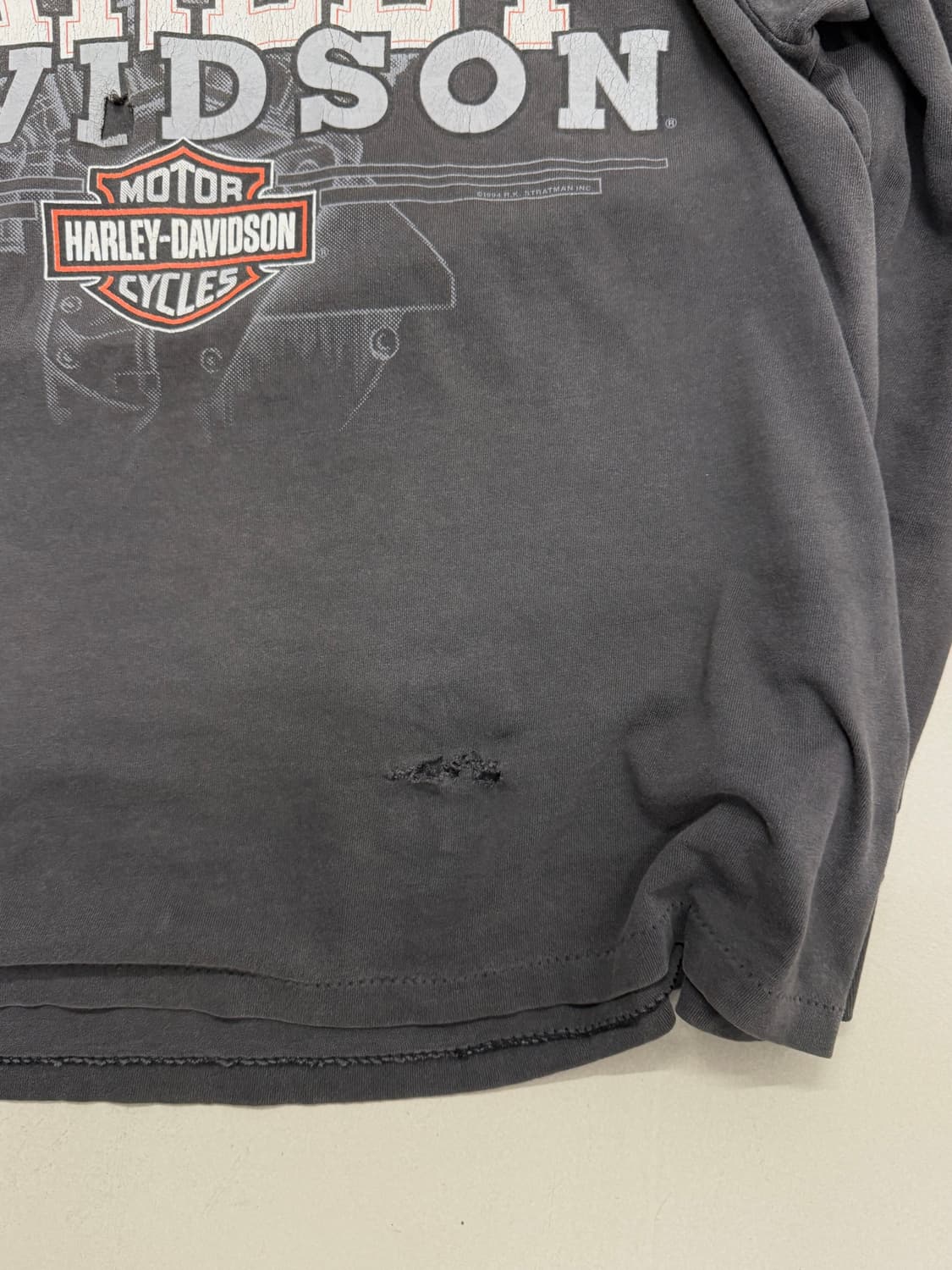 🇺🇸 Distressed) 90s Harley Davidson 상품이미지5