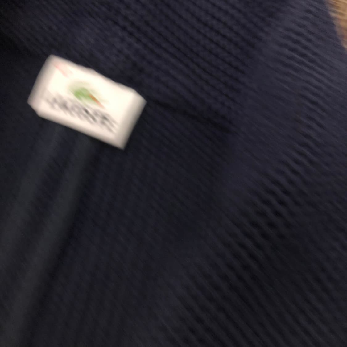 42 라코스테 네이비 니트 숄카라 가디건 95-100 상품이미지3