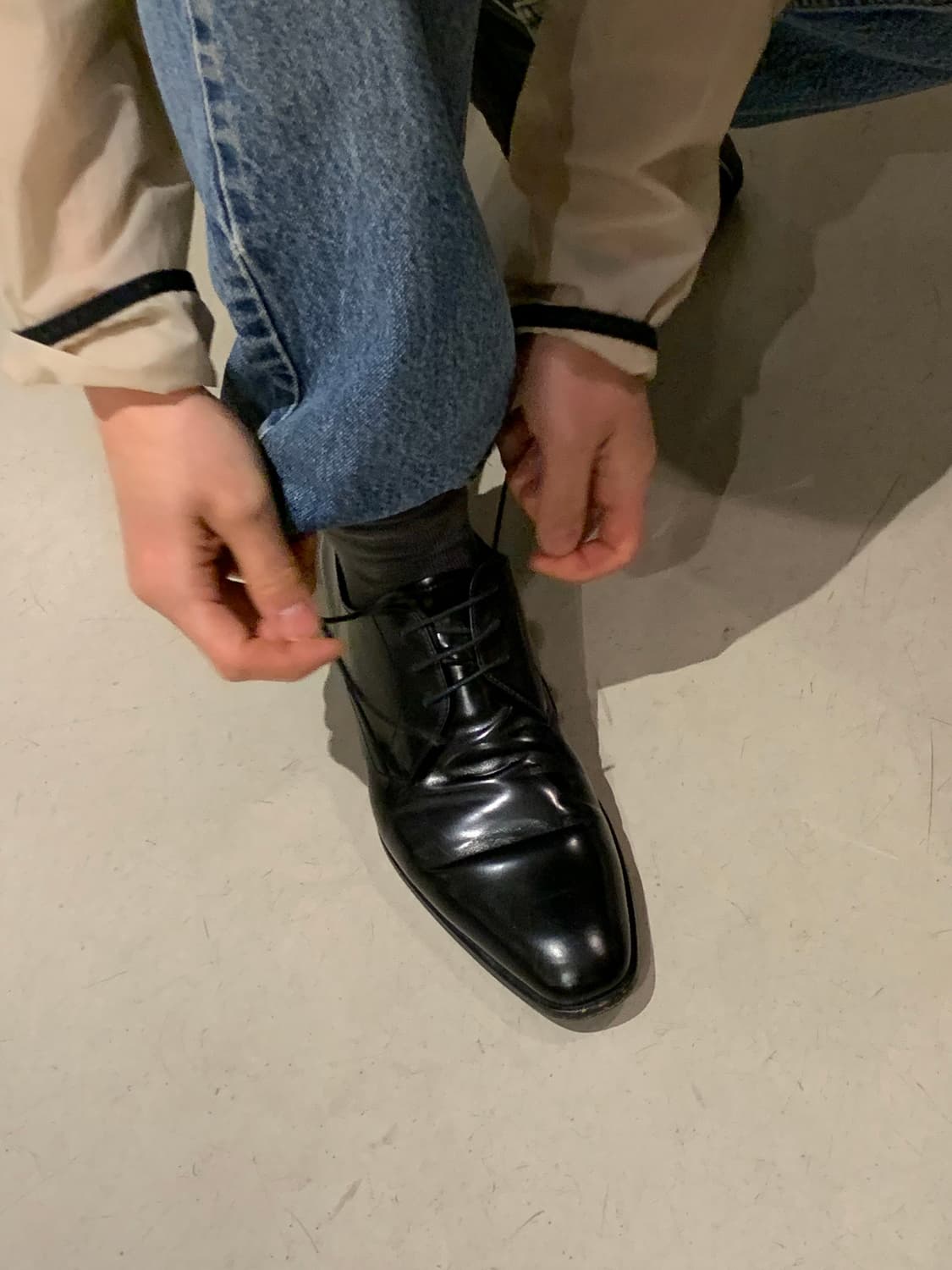 00's "PRADA" Derby Shoes 상품이미지1