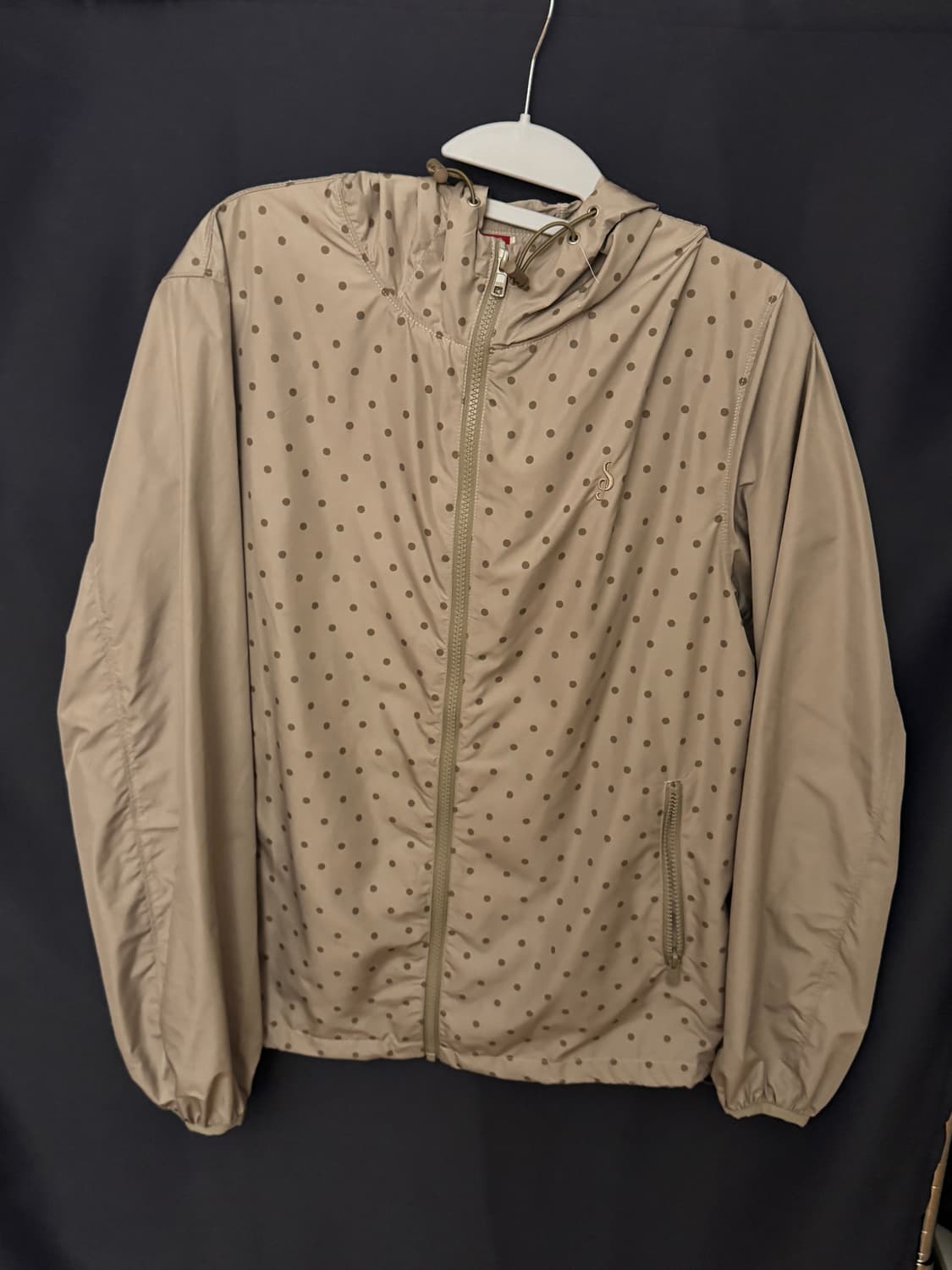 사파리 스팟 도트 바람막이 상품이미지1