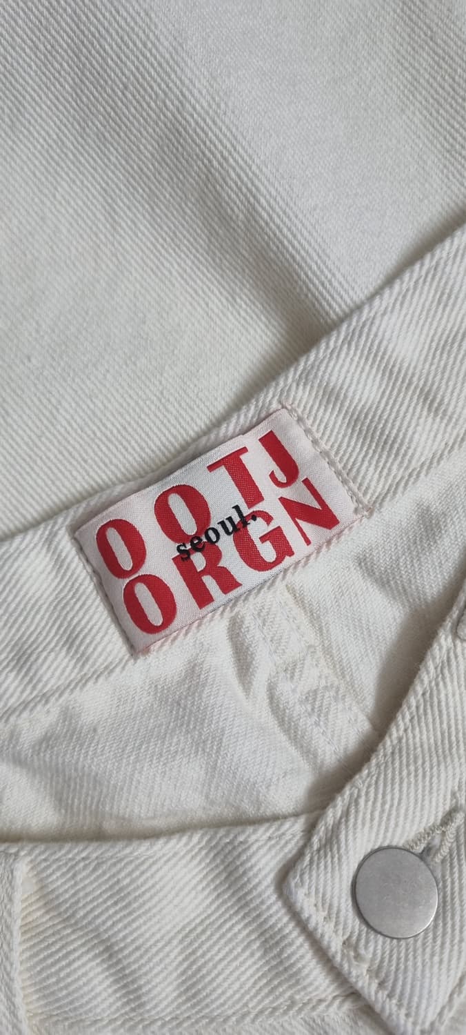 OOTJ 화이트 데님  팬츠 M _ 여성 상품이미지9