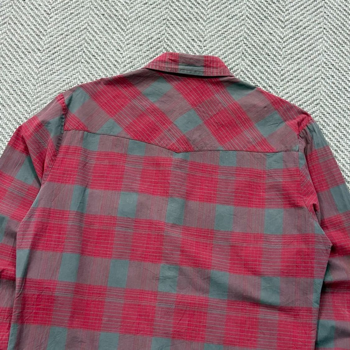 빅맥 체크셔츠 v2957 상품이미지4